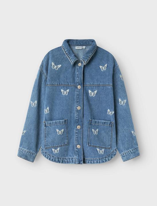 Produktbild Name it Bestickte Jeansjacke (152)