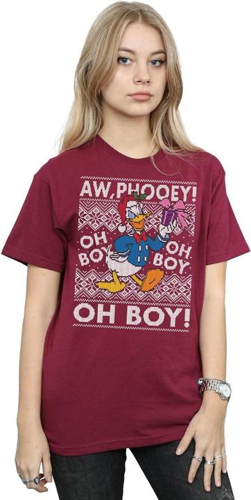 Produktbild Disney Donald Duck Christmas Fair Isle TShirt (XL)