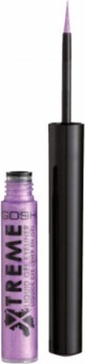 Gosh Xtreme, Waterproof, Liquid Eyeliner, 007, Lavander, 1.7 ml For Women (007 Lavander)