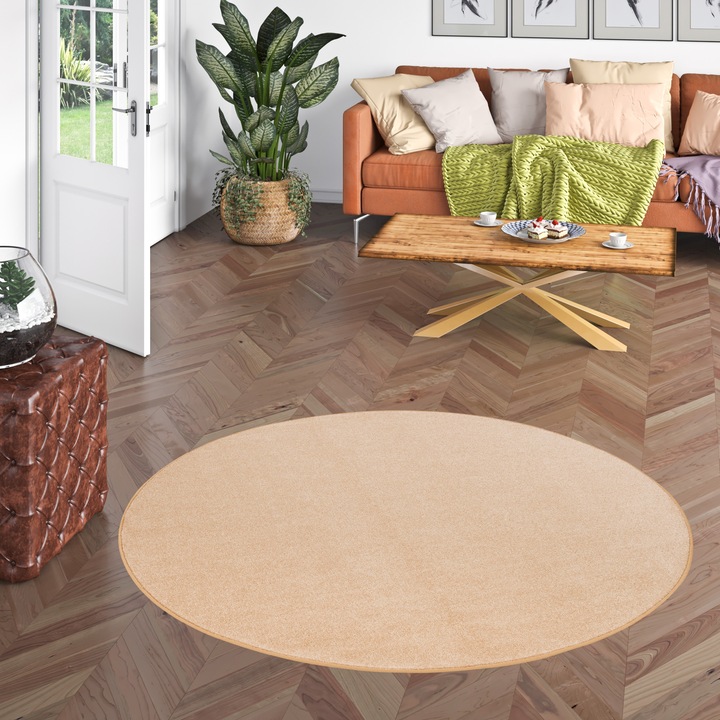 Actual product image Snapstyle Trend Velours Carpet Joy Round (Ø 200 cm)
