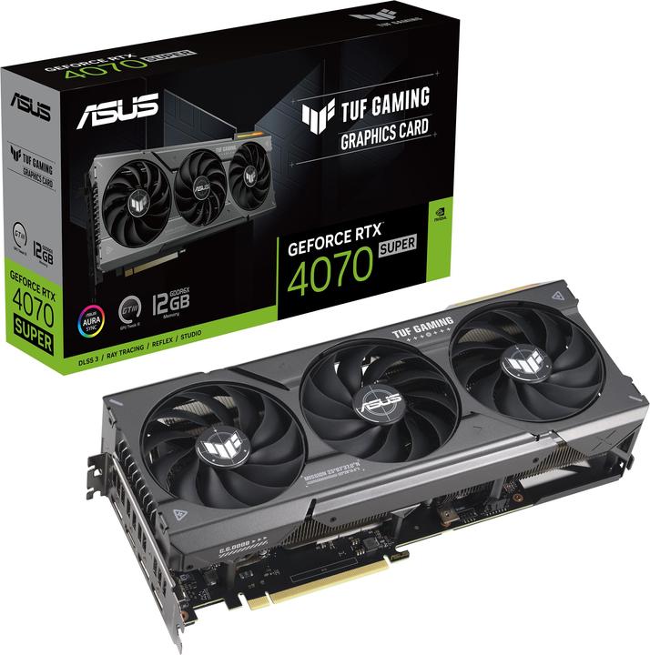 Actual product image ASUS TUF GeForce RTX 4070 SUPER (12 GB)