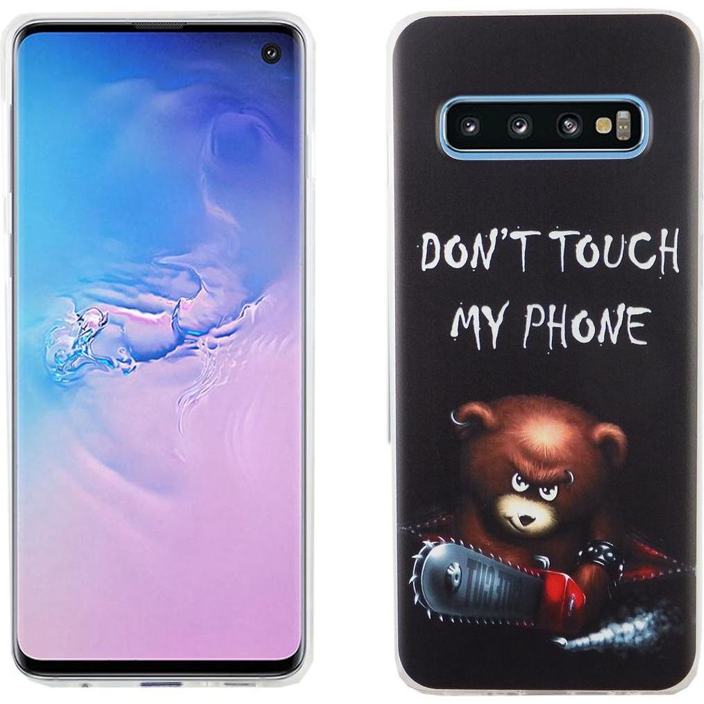 Thumbnail - König Design Handyhülle für Samsung Galaxy S10 Schutzcase Backcover Bumper Etuis Case Schwarz (Samsung Galaxy S10+), Sma...