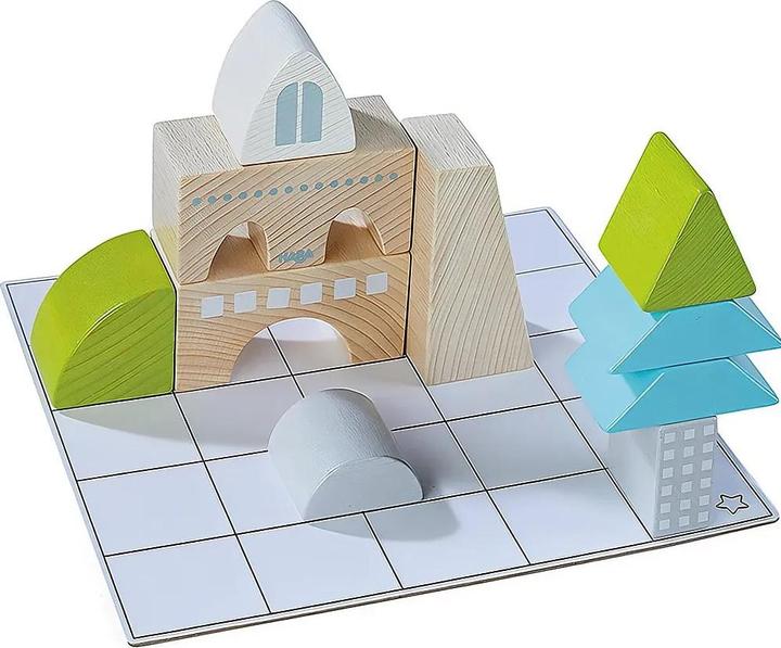 Actual product image Haba Logic builder