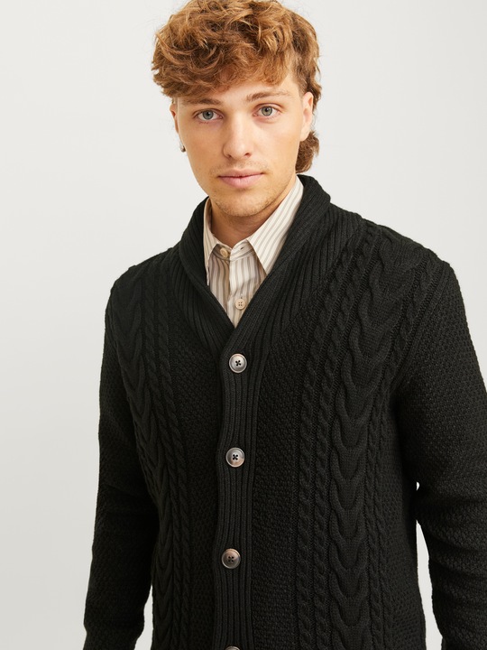 Produktbild Jack & Jones Einfarbig Strickjacke Strickjacke (XL)