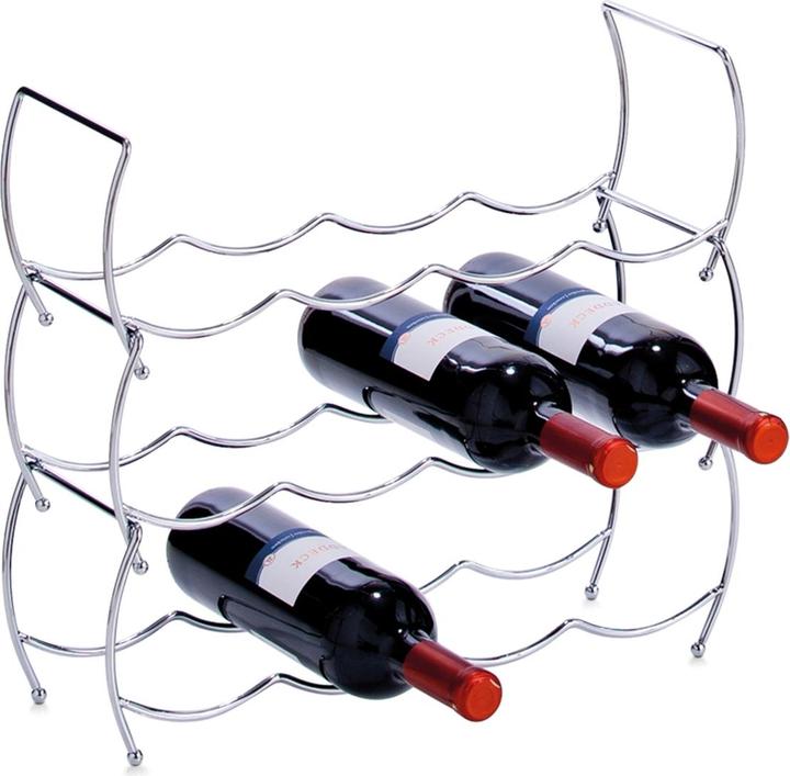 Zeller Present Weinregal 3er-Set (42 x 14 x 14 cm, 12 Fl.)