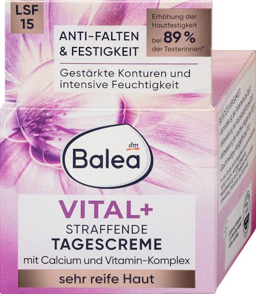 Actual product image dm Balea Vital + (50 ml, Day cream, SPF 15)
