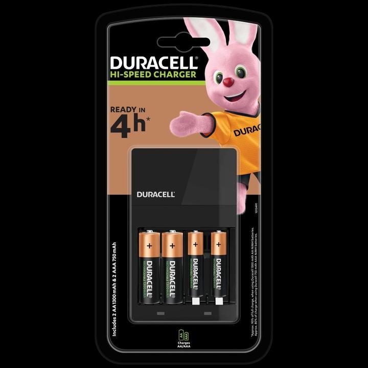 Actual product image Duracell CEF14 + aku 2+2 (AA, Battery + charger)