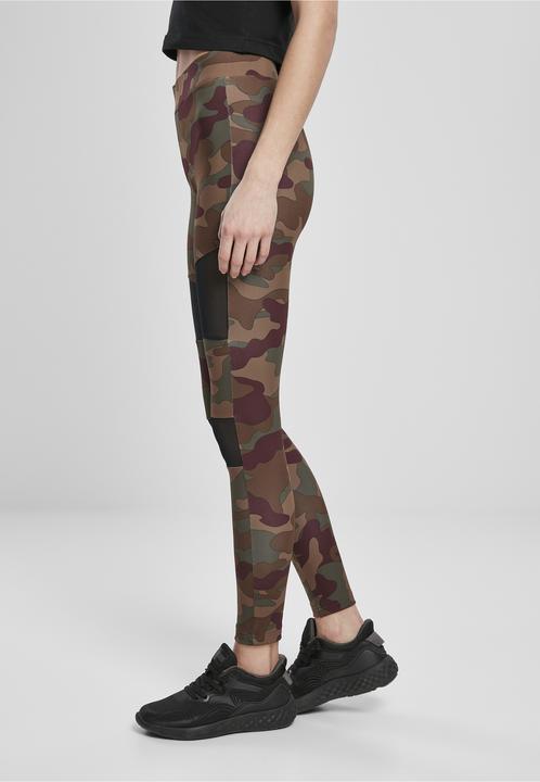 Immagine prodotto Urban Classics Leggings Camo Tech Mesh da donna (S)