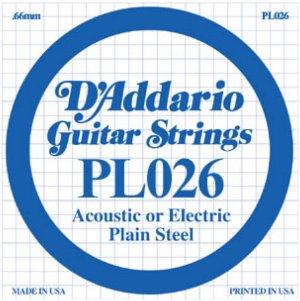 Produktbild D'Addario Pl026 (1x, Gitarre, 0.03")