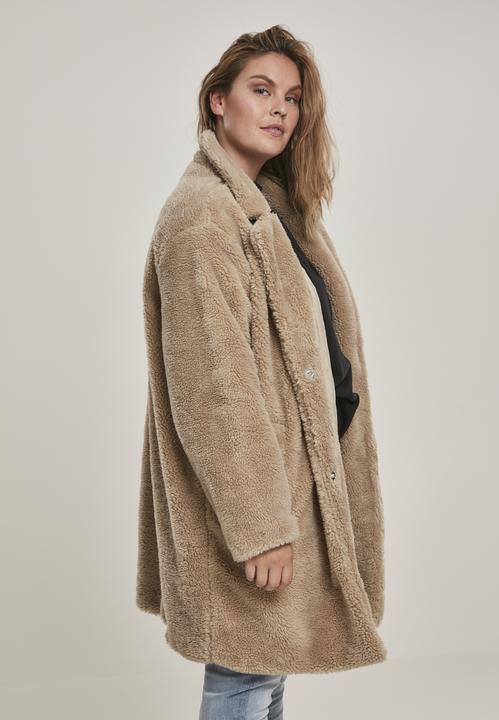 Actual product image Urban Classics Ladies Oversized Sherpa Coat (4XL)