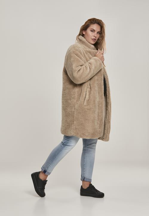 Actual product image Urban Classics Ladies Oversized Sherpa Coat (4XL)