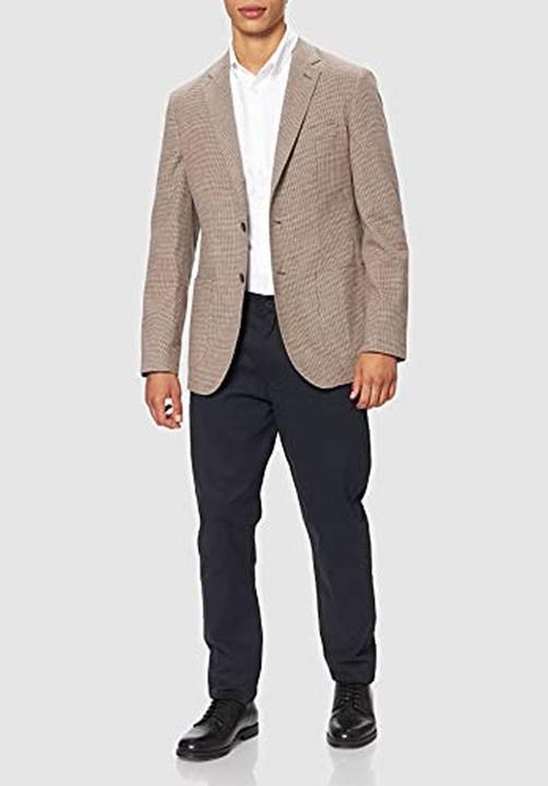 Actual product image Hackett Stretch Flannel Puppytooth Unlined Blazer Shirt Jacket (34)