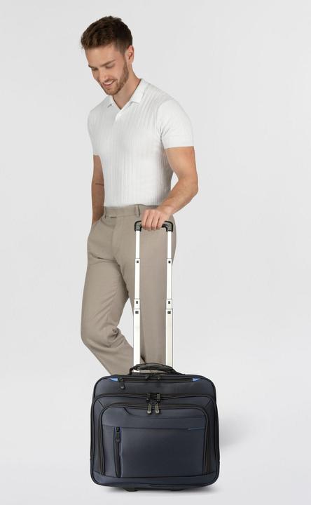 Produktbild Dermata 2-Rollen Businesstrolley 42 cm Laptopfach (32 l)