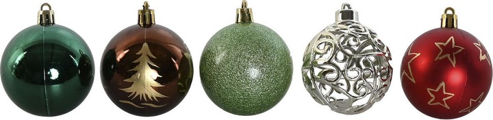 Actual product image Esprit Christmas tree baubles Home Colourful PVC 18 x 12 x 30 cm (30 pieces) (30 -part)