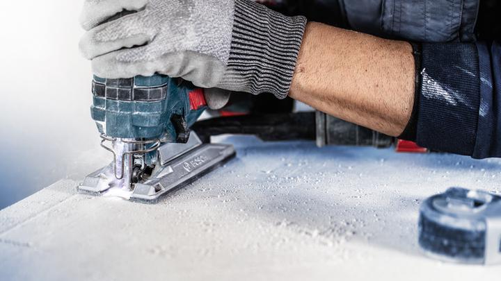 Actual product image Bosch Professional Zubehör EXPERT 'Fiber Plaster' T 141 HM Jigsaw blade, 2 pieces