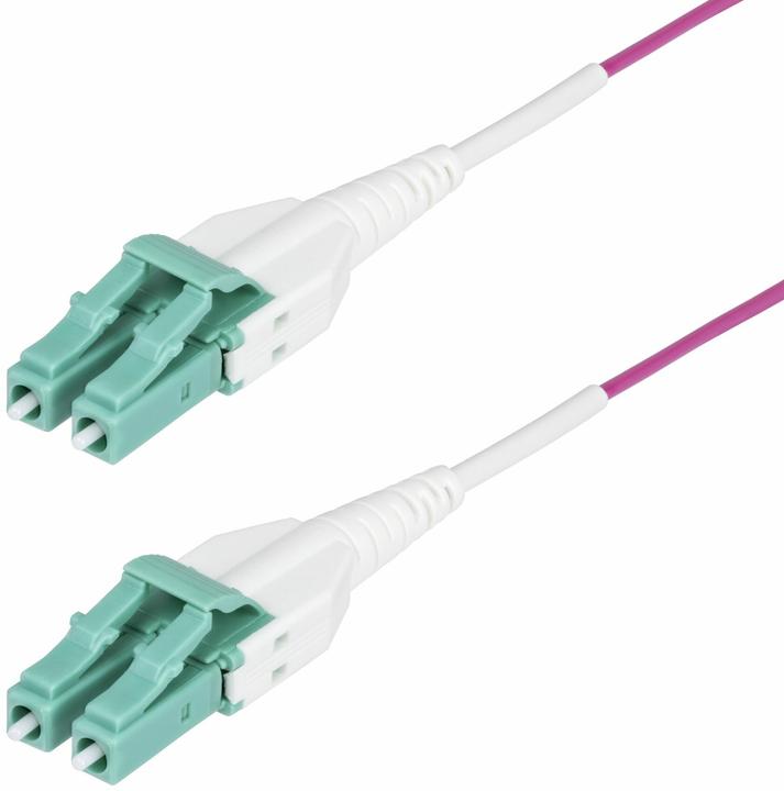 Produktbild StarTech 3M OM4 MULTIMODE FIBER CABLE UNIBOOT/OFNR RISER/100G (3 m)