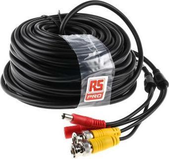 Actual product image RS PRO CCTV extention cable video and power 20m
