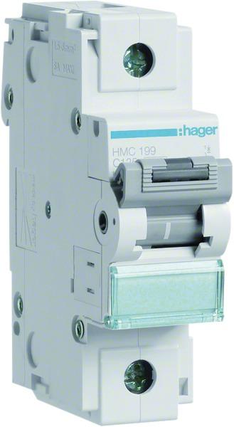 Produktbild Hager HAG HMC199 Leistungsschalter 1P 15kA C-125A 1,5M