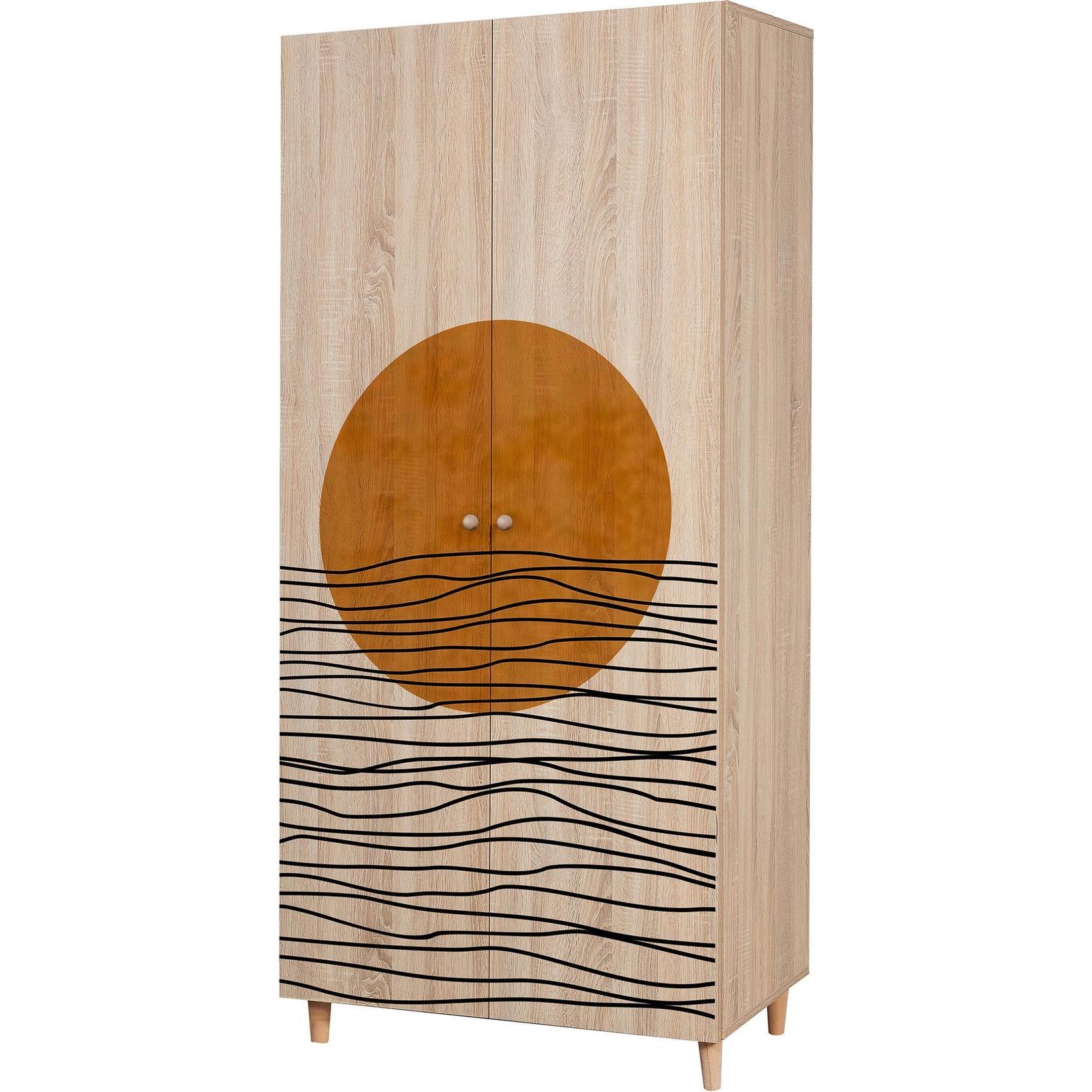 Homitis, Kleiderschrank, Lidya (90 x 192 x 52 cm)