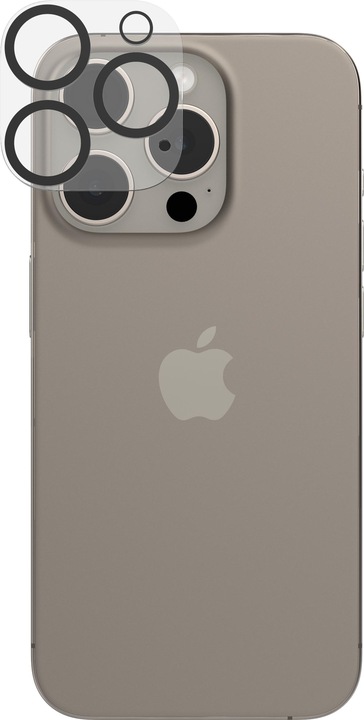 Produktbild Zagg InvisibleShield iPhone 15 Pro / Pro Max Camera Lens Protection Glass Elite (1 Stück, Apple iPhone 15 Pro)