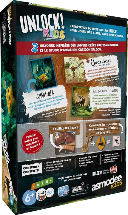 Immagine prodotto Asmodée Sblocca Bambini Hist Emerau. (Spe) (Francese, 1 - 4 Giocatori)