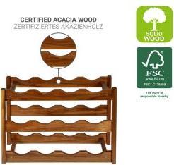 Immagine prodotto Wenko Portabottiglie Fondi (42 x 21 x 28 cm, 12 bombole)