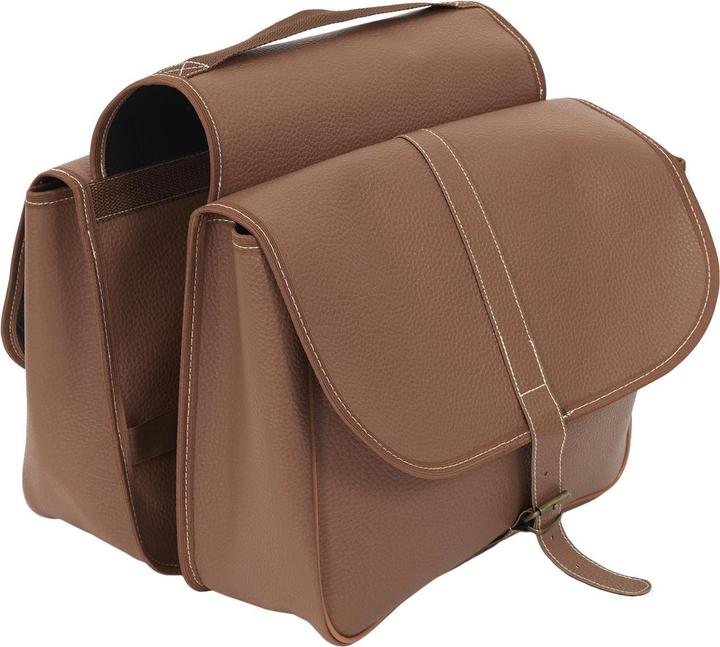 Image du produit Be Mix sacoche double universelle similicuir velo 20l (20 l, Sacoches)