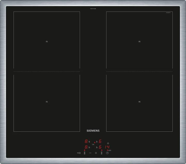 Produktbild Siemens Built-in cooker set, EM645CQB6E + HE278GBB4, Built-in cooker, Induction hob, PQ522VAAB