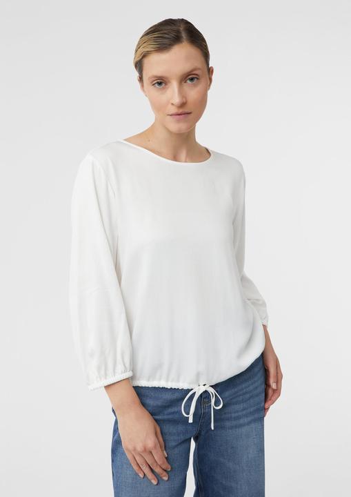 Immagine prodotto Comma Bluse Viskosebluse mit Tunnelzug am Bund (44)