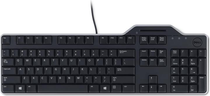 Actual product image Dell KB813 Smartcard - Keyboard - USB - AZERTY (BE, Cable)