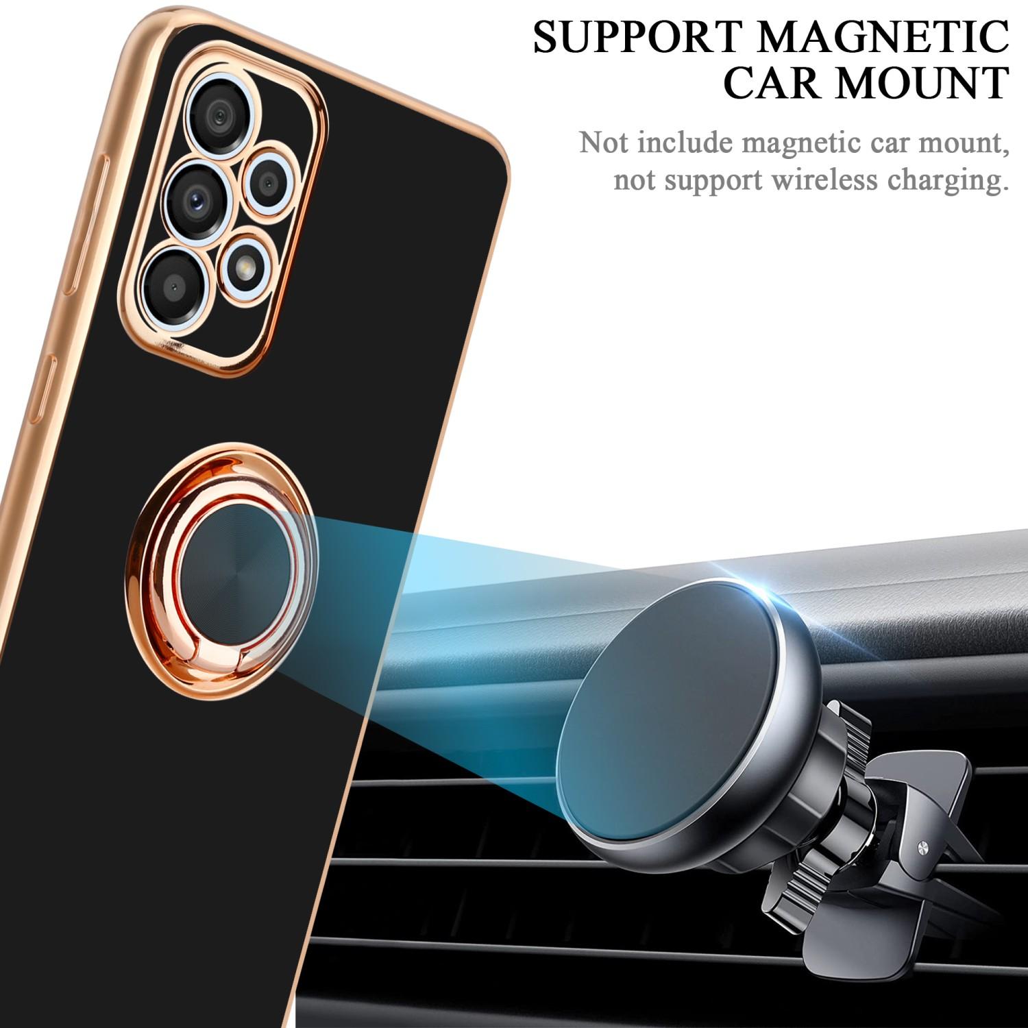 Thumbnail - Cadorabo Hülle für Samsung Galaxy A33 5G im TPU mit Kameraschutz und Ring LM089 Style (Samsung Galaxy A33 5G), Smartphon...