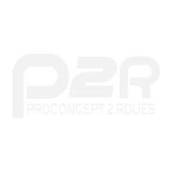 P2R, Herren, Sportbrille, Visionair (Schwarz & Blau Wordmark, Schwarz-Blau), Schwarz