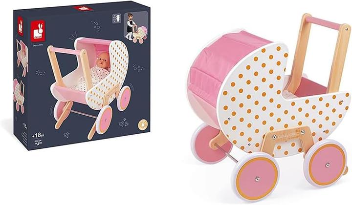 Actual product image Janod Candy Chic stroller