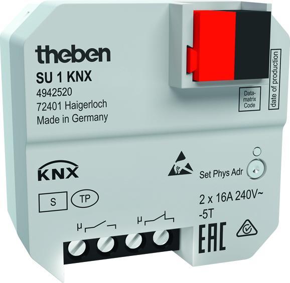 Actual product image Theben SU 1 KNX (Switch actuator)