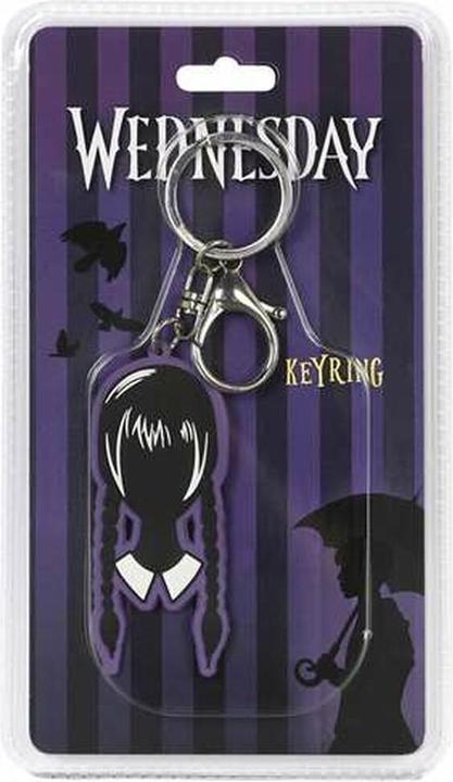 Image du produit Karactermania MERCREDI - Mercredi Head - Porte-clés en Caoutchou