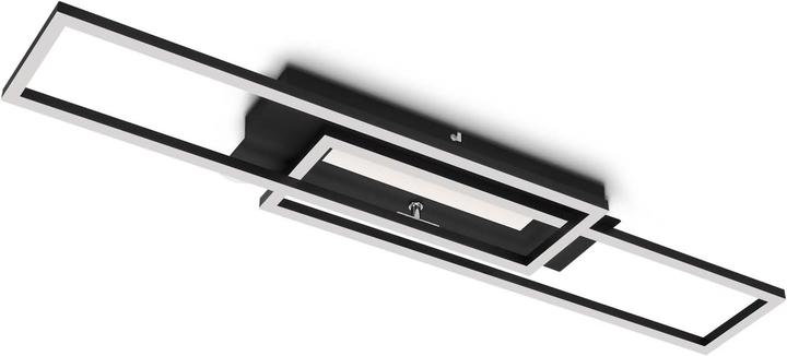 Produktbild Briloner LED Deckenleuchte, schwarz, LED/40W (1700 lm)