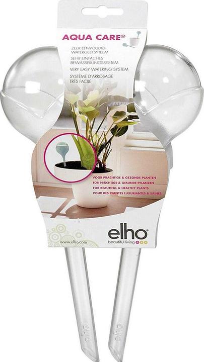 Produktbild Elho Aqua Care Bewässerungskugel transparent (Bewässerungskugeln)