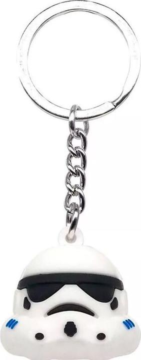 Actual product image Monogram Star Wars Stormtrooper 3D keychain 6cm