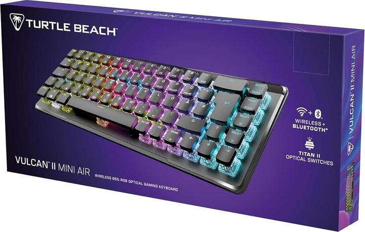 Actual product image Turtle Beach Vulcan II Mini Air gaming keyboard, black (DE, Wireless)