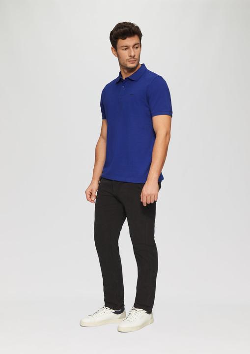 Produktbild S.Oliver Polo-Shirt Poloshirt aus Baumwollpiqué (S)