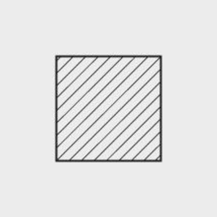 Actual product image Wilke Turning ring DIN 4964 Form B square Width 10 x 10 mm HSS-EW9Co10 1.3207 Length 100 mm