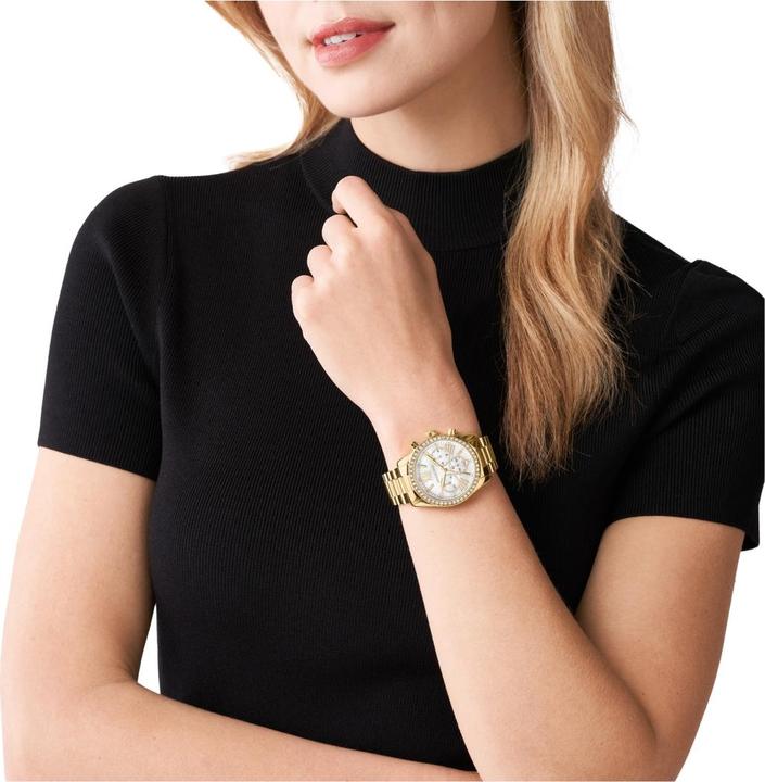 Actual product image Michael Kors Lexington (Analogue wristwatch, Chronograph, 38 mm)