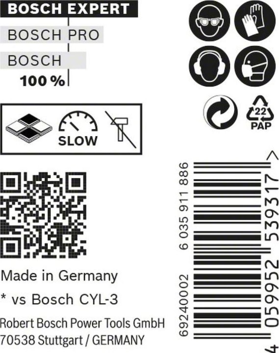 Produktbild Bosch Professional Zubehör EXPERT CYL-9 MultiConstruction Bohrer 5 x 50 x 85 mm, 10-teilig (5,00 mm)