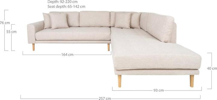 Image du produit House Nordic Lido (Canapé d'angle)