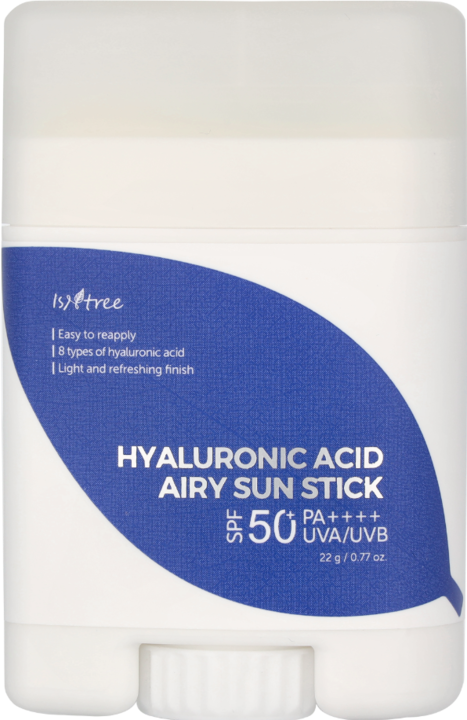 Immagine prodotto Isntree Hyaluronic Acid Airy Sun Stick (Stick solare, SPF 50, 22 ml, 22 g)