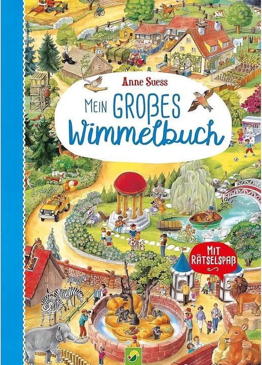 Actual product image Mein grosses Wimmelbuch | Für Kinder ab 2 Jahren (German, Schwager & Steinlein Publishing House, 2023)