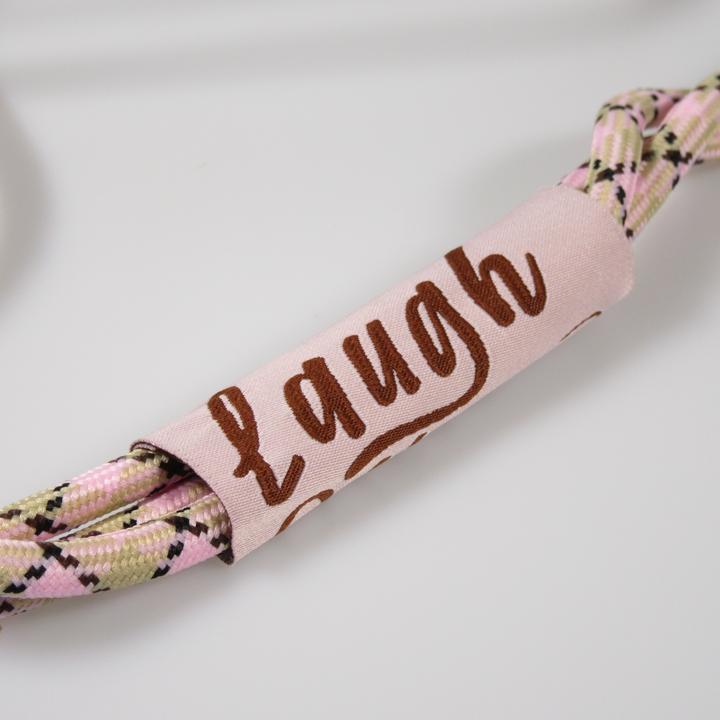 Actual product image PhoneLook Sleeve Silicone Fashion Jeong Gam Studio Laugh Often with Neck Cord (Apple iPhone 12)