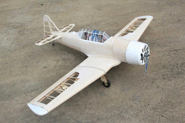 Produktbild Seagull Models SG-Models ) AT-6 Texan 62,9" Master Scale Kit Holzbausatz (Warbird)