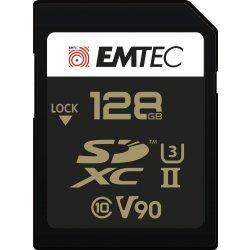 Actual product image Emtec SD 128GB UHS-II U3 V90 Ultra Pro (128 GB, SDXC, U3, UHS-II)