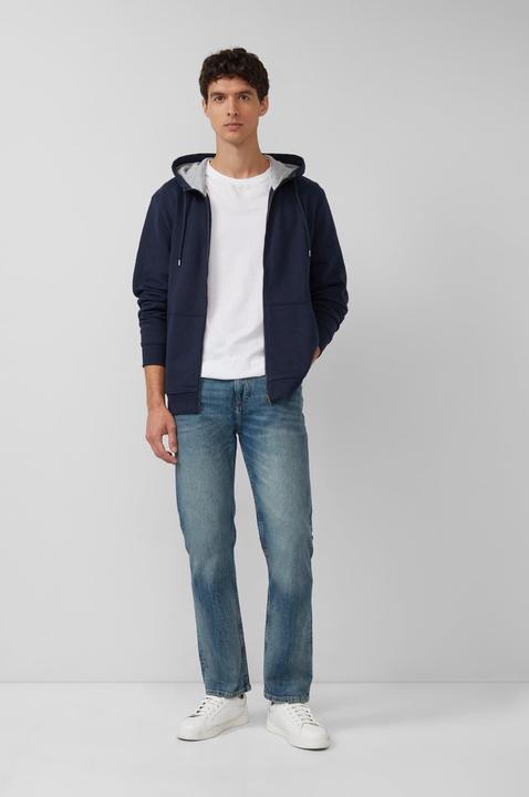 Produktbild s.Oliver Sweatshirt Jacke Sweatshirt-Jacke mit Kapuze und Logo (M)